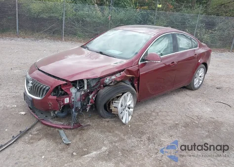 2016 Buick Regal Turbo Premium Ii из США, поврежденный, VIN 2G4GS5GX6G9123144